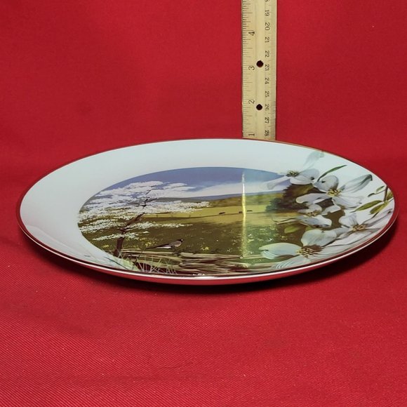 VTG Decorative Plate Royal Windsor Flowering Dogwood Wildflowers of the South - Picture 11 of 11